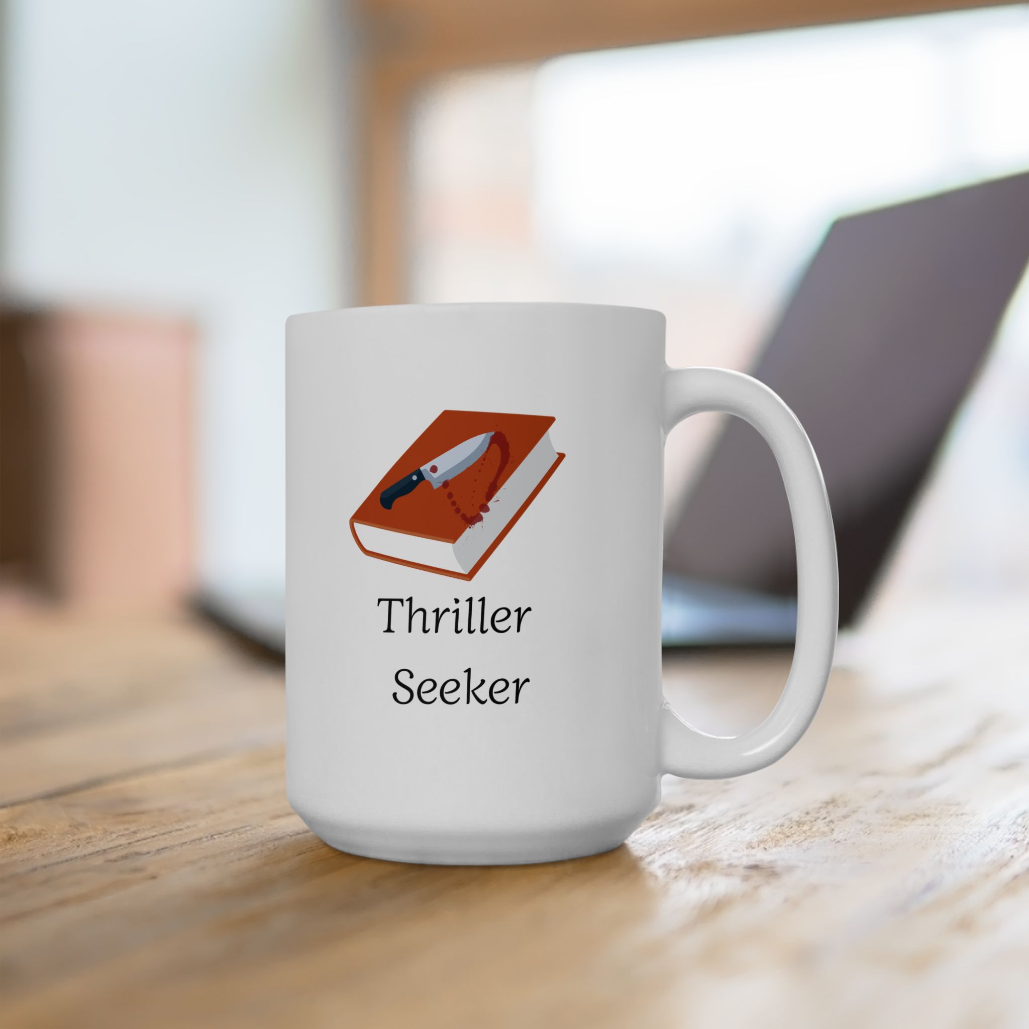 Thriller Seeker Ceramic Mug — Coffee Mug (11oz9.99 - Image 7