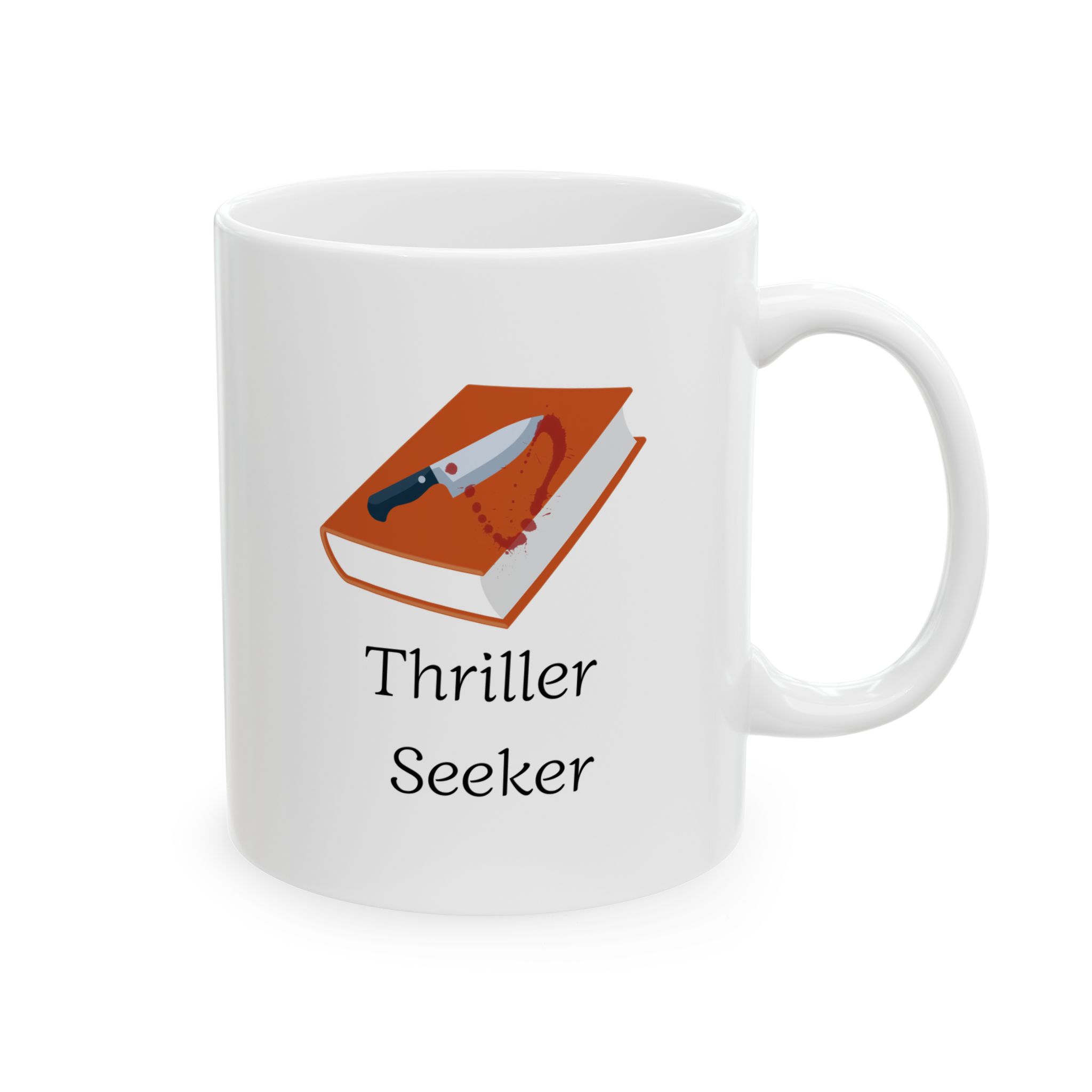 Thriller Seeker Ceramic Mug — Coffee Mug (11oz9.99 - Image 2